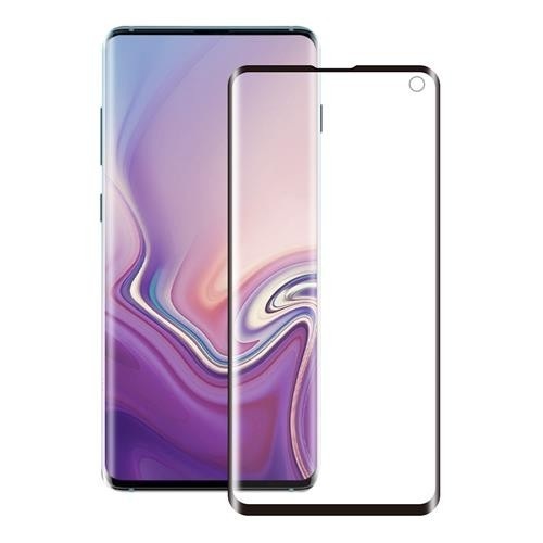 Eiger Samsung Galaxy S10e Vollbild 3D Panzer Glas Display Schutzfolie mit Rahmen Schwarz (EGSP00351)
