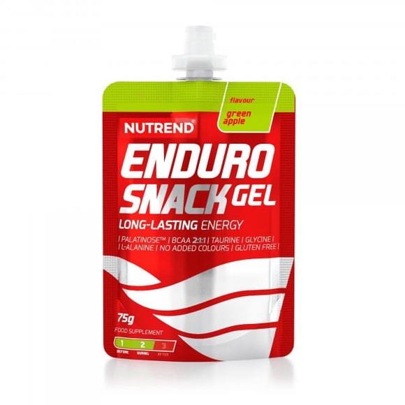 NUTREND ENDUROSNACK sachets, 75g, Green Apple