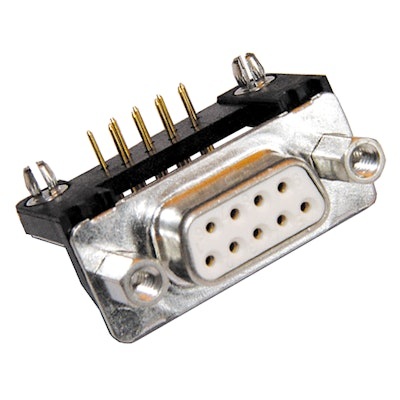MOLEX F09S5G2-0997 D-Sub Buchsenstecker 9p, 90° Kunststoffwinkel