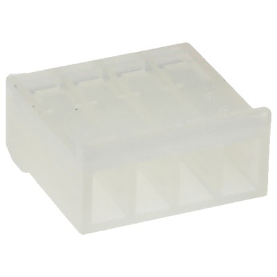 MOLEX 09-50-1041 Dose Eckig 4p Crimpen with Friction Ramp