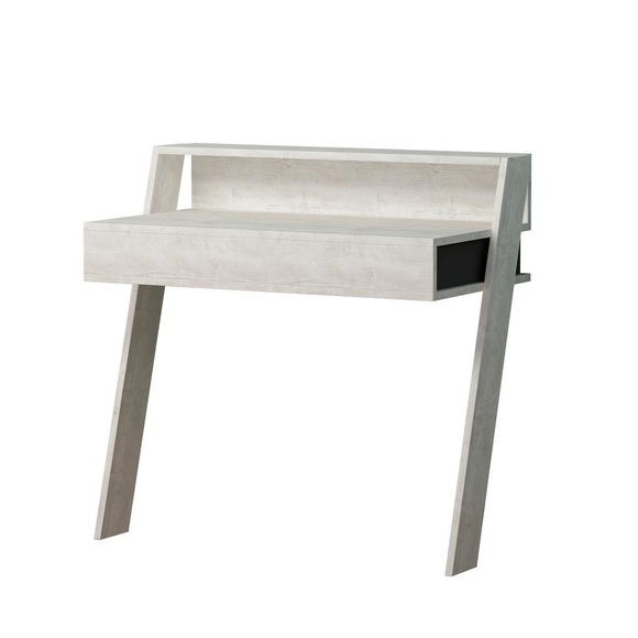 Schreibtisch Cowork Anthrazit/weiss Ca. 94x50x91cm 94/50/91 cm Anthrazit, Weiss 