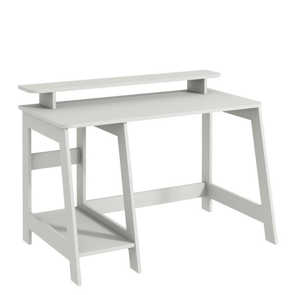 Schreibtisch Country Weiss Ca. 120x60x73cm 120/60/73 cm Weiss 