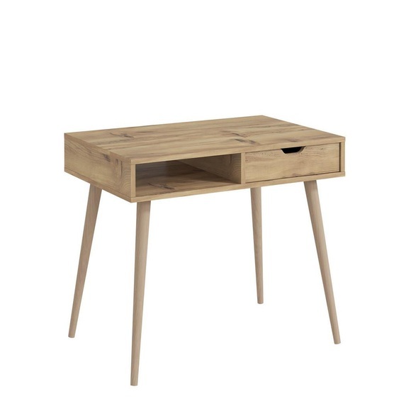 Schreibtisch Offer Nussbaumfarben Ca.90x60x80cm 90/60/80 cm Nussbaumfarben 