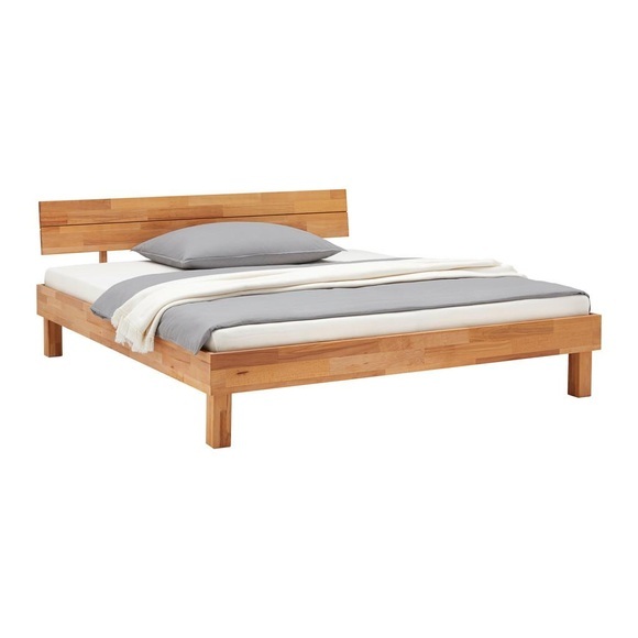 Bett Aus Massiv Holz Ca. 180x200cm 