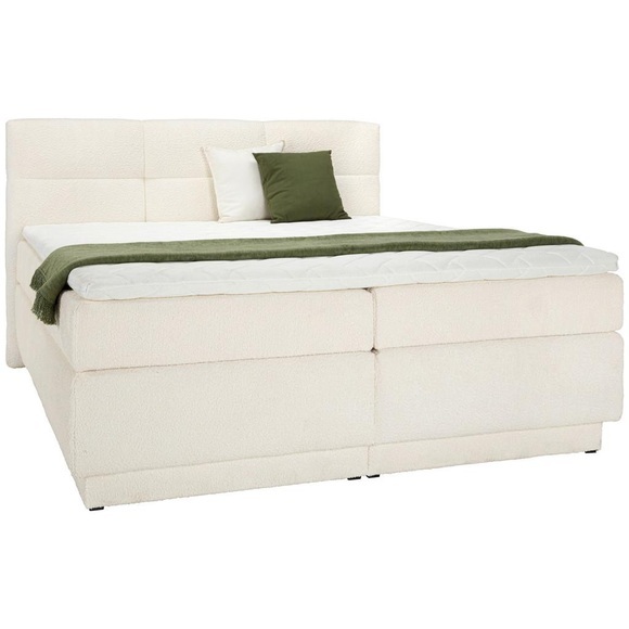 Boxspringbett in Weiss ca. 180x200cm