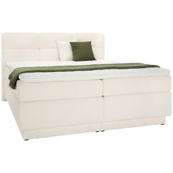 Boxspringbett in Weiss ca. 160x200cm