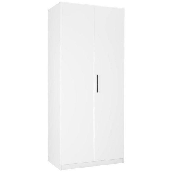 Drehtürenschrank in Weiss