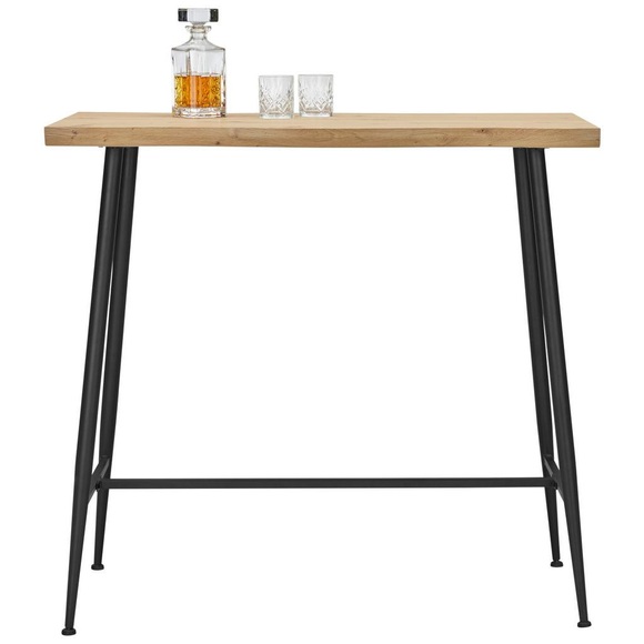 Bartisch in Eichefarben/Natur