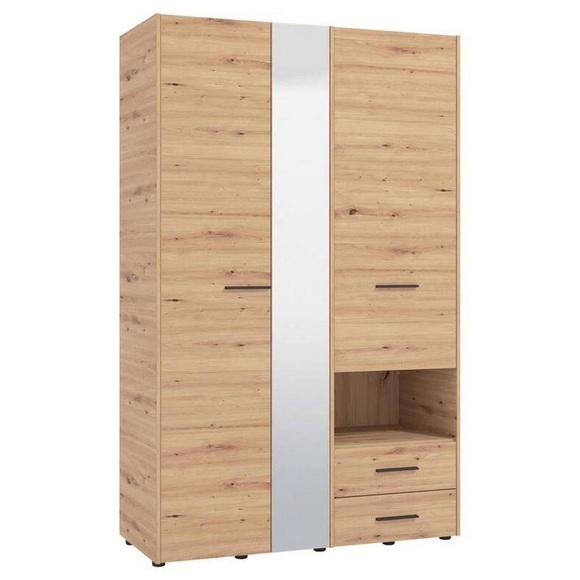 Kleiderschrank in Eiche Artisan