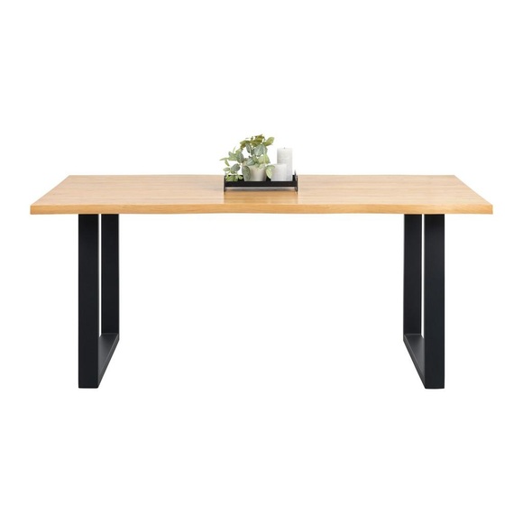 Esstisch Boston Schwarz/Eiche Artisan