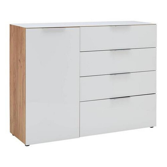 GERMANIA Sideboard »Oakland«, in 2 Breiten, Fronten und Oberboden mit Glasauflage