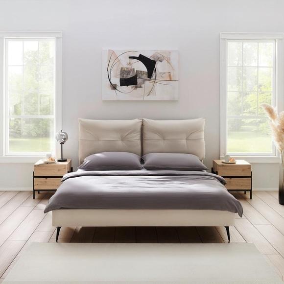 Lit Malea env. 180/200cm, beige