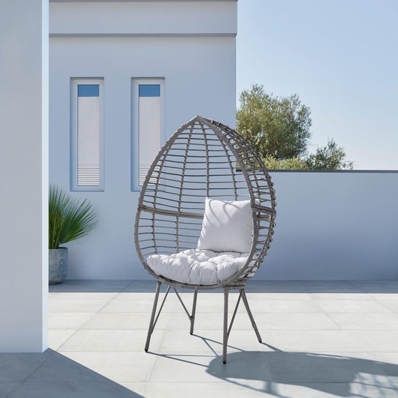 Gartensessel 'Mia' inkl. Kissen, Outdoorgewebe