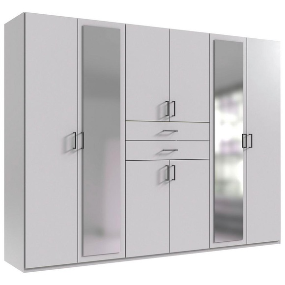Drehtürenschrank Dillingen Weiss