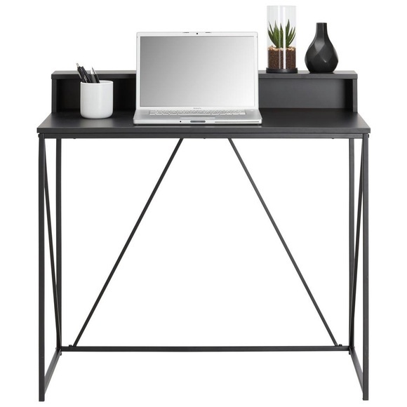 Schreibtisch in Schwarz