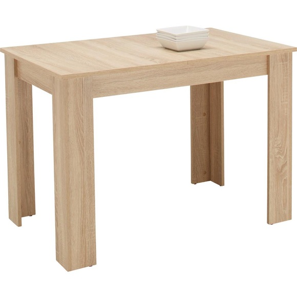 Ausziehtisch in Eichefarben