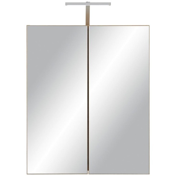 Spiegelschrank in Eichefarben