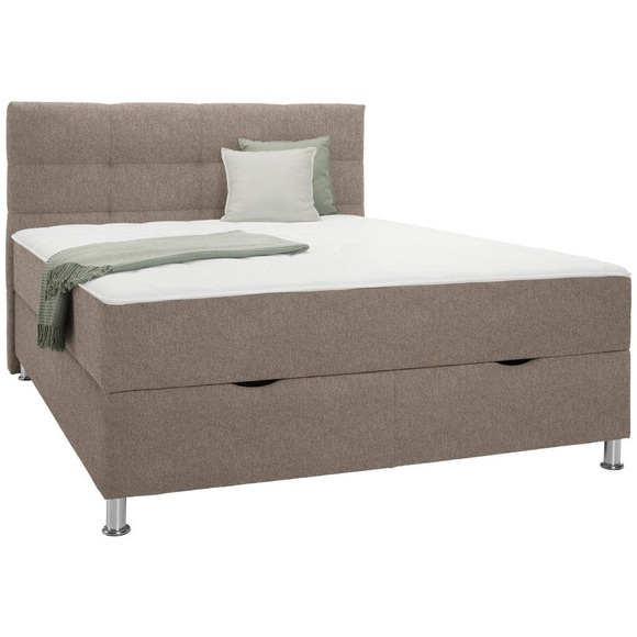 Boxbett Oviedo 160 In Cappuccino Ca. 160x200cm 160/200 cm Cappuccino 