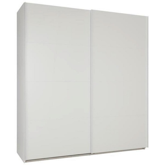 Schwebetürenschrank in Weiss ca. 203x222cm