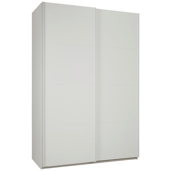 Schwebetürenschrank in Weiss