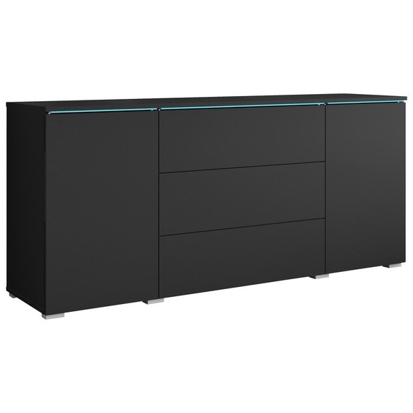 Sideboard Vera 150 Graphit  150/67,9/39,5 cm 3 Schublade(n) 