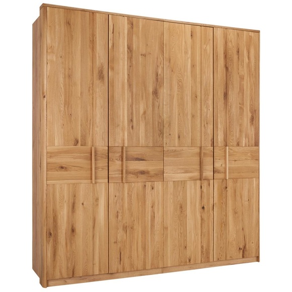 Drehtürenschrank in Eichefarben