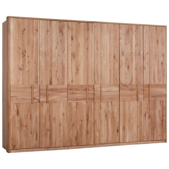 Drehtürenschrank in Eichefarben