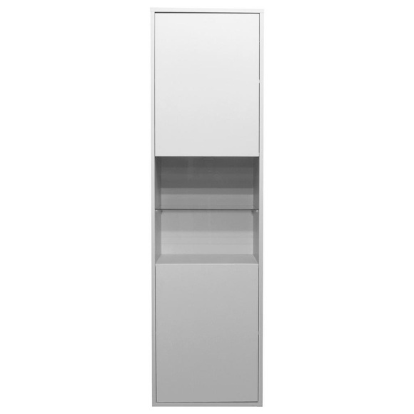 Vitrine in Grau