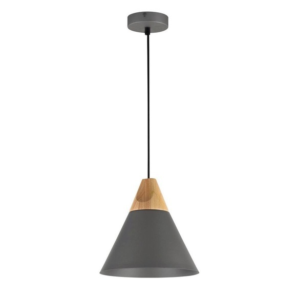 Hängeleuchte Bicones in Schwarz, Ø 22cm