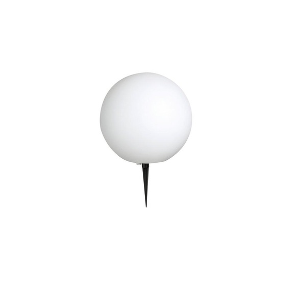 GLOBO TOULA Außenleuchte Kunststoff weiß, 5 m Zuleitungskabel, mit Erdspitz, IP44, D:3