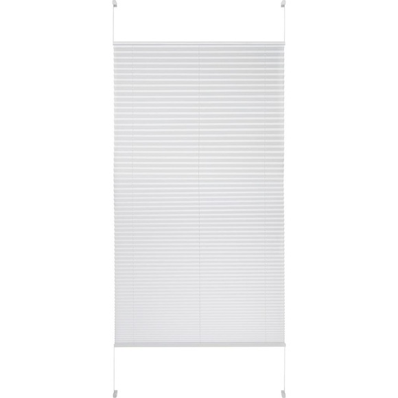 Plissee Light in Weiss ca. 120x130cm