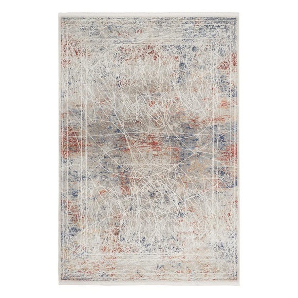 Webteppich Florenz 2 Grau ca. 160x230cm