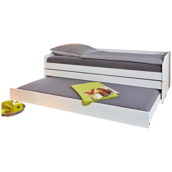 Funktionsbett Lotta 3-in-1 weiss 90x200