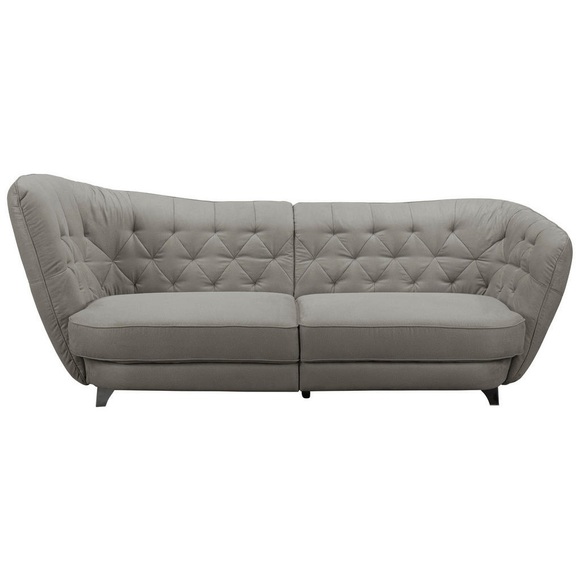 MID.YOU Megasofa in mikrofaser braun , Retro , Textil , 256x85x115 cm , Mikrofaser , 000552043202