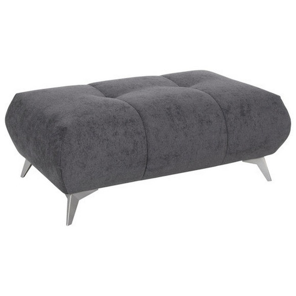 Hom`in Hocker in textil schwarz , Fellini Ii , 120x43x70 cm , gebürstet, matt,Webstoff , Stoffauswahl , 000647004302