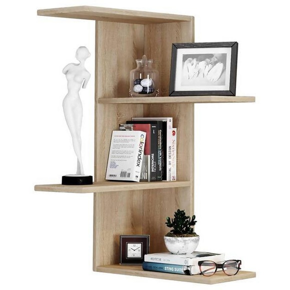 Holz Wandregal Hängeregal Eckregal Wandboard Regal Balos Holz Wandregal Hängeregal Eckregal Wandboard Regal Balos