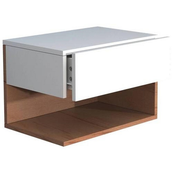 Holz Wandschublade Nachtschrank Wandboard Schublade Konsole Nachttisch Usal XL 45 cm Holz Wandschublade Nachtschrank Wandboard Schublade Konsole Nachttisch Usal XL 45 cm