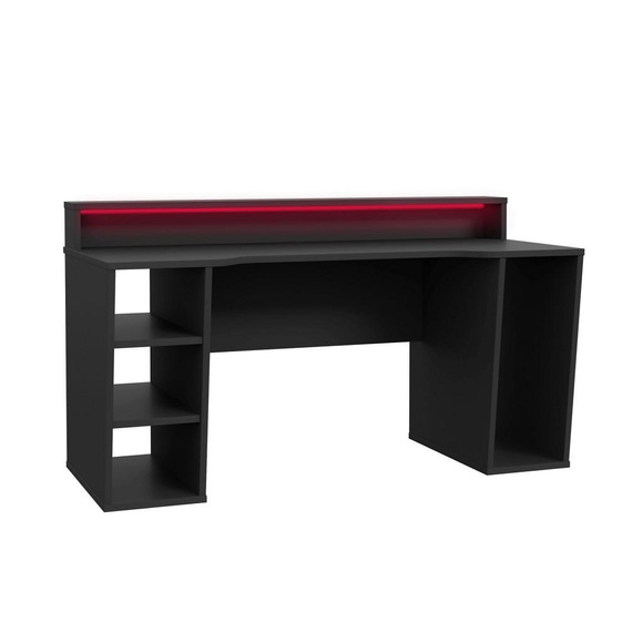 Gaming Schreibtisch FOR PLAYER Schwarz