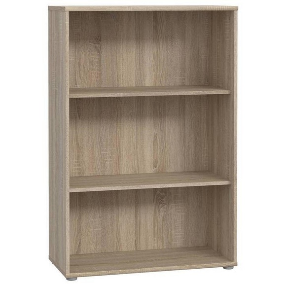 XXXLutz Regal 73,7/111,1/34,8 cm sonoma eiche , Tempra 2 , Holzwerkstoff , 2 Fächer , 73.7x111.1x34.8 cm , Dekorfolie,Nachbildung , Typenauswahl, Beimöbel erhältlich, stehend , 000687070124
