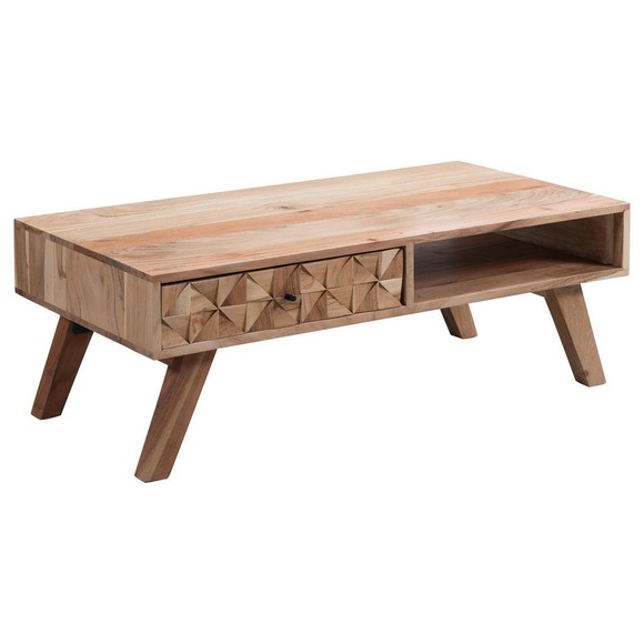 Home affaire Couchtisch »Rewa« aus Massivholz Akazie
