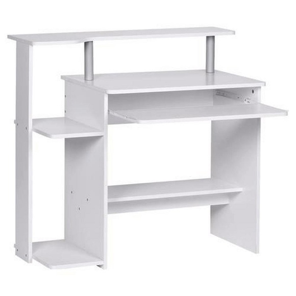 MID.YOU Computertisch in weiss , Computertisch , 94x90.5x48.5 cm , 000850007601