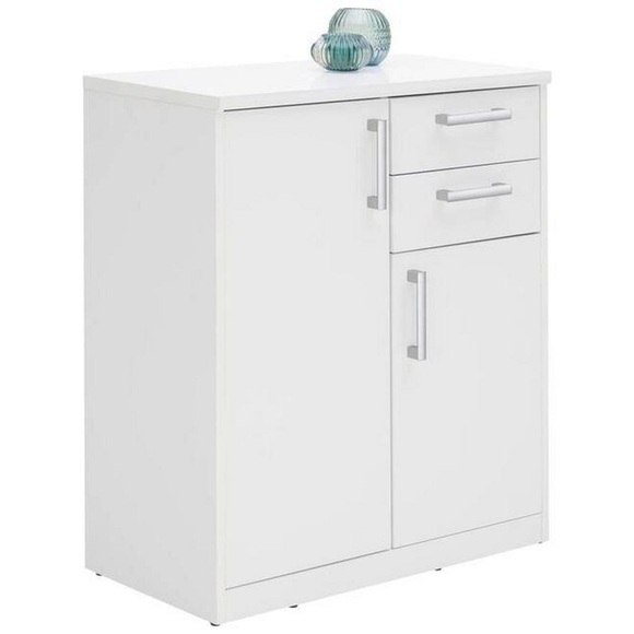 Xora Kommode 72/84/36 cm , Easy , weiss , Holzwerkstoff , 72x84x36 cm , Dekorfolie,Nachbildung , Typenauswahl,Typenauswahl,Typenauswahl , 000017003005