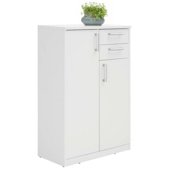 Xora Kommode 72/110/36 cm , Easy , weiss , Holzwerkstoff , 5 Fächer , 72x110x36 cm , Dekorfolie,Nachbildung , Typenauswahl, Beimöbel erhältlich,Typenauswahl, Beimöbel erhältlich,Typenauswahl, Beimöbel erhältlich , 000017003008