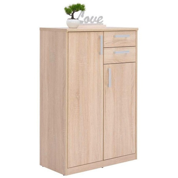 Xora Kommode 72/110/36 cm , Easy , Sonoma Eiche , Holzwerkstoff , 5 Fächer , 72x110x36 cm , Dekorfolie,Nachbildung , Typenauswahl,Typenauswahl,Typenauswahl , 000017003108