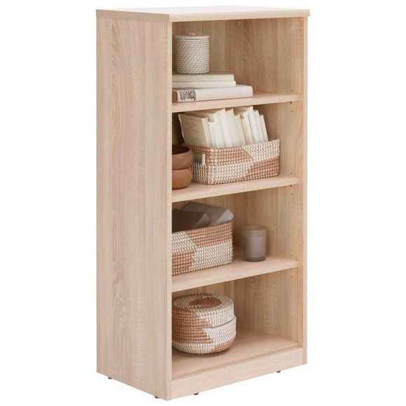Xora Regal 55/110/36 cm sonoma eiche , Easy , Holzwerkstoff , 55x110x36 cm , Dekorfolie,Nachbildung , erweiterbar, In verschiedenen Grössen erhältlich,erweiterbar, In verschiedenen Grössen erhältlich,erweiterbar, In verschiedenen Grössen erhält