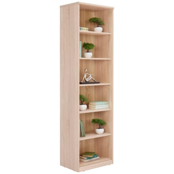 Xora Regal 55/194/36 cm sonoma eiche , Easy , Holzwerkstoff , 55x194x36 cm , Dekorfolie,Nachbildung , erweiterbar,erweiterbar,erweiterbar , 000017003127