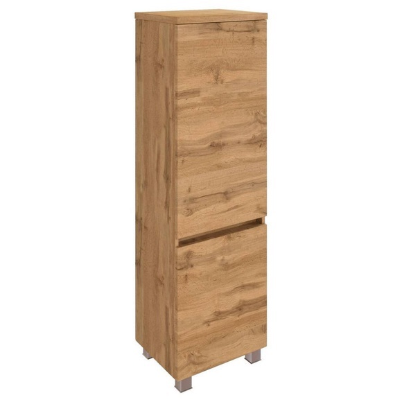 Held Midischrank 40/133/35 cm , Pienza , Eiche Wotan , Holzwerkstoff , 40x133x35 cm , melaminharzbeschichtet,foliert,melaminharzbeschichtet,foliert,Nachbildung,Nachbildung,Nachbildung,Nachbildung , 000307010017