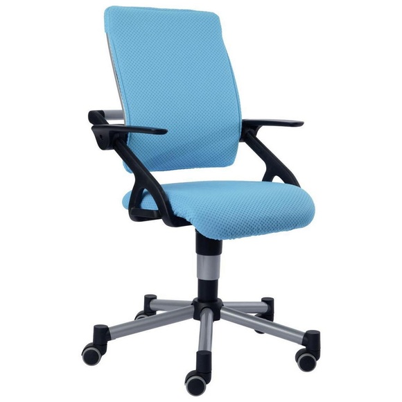 PAIDI - Bürostuhl TIO - azurblau - Textil