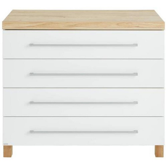 Paidi Wickelkommode lennox fresh , Lennox Fresh , weiss , Holzwerkstoff , 109.9x95.8x56.6 cm , melaminharzbeschichtet,melaminharzbeschichtet,Nachbildung,Nachbildung , 000345039003