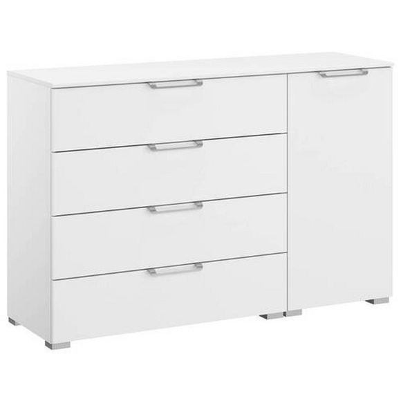 Novel Sideboard 120/81/42 cm , Aldono-Deluxe , weiss , Metall , 120x81x42 cm , matt, bedruckt,Nachbildung , Typenauswahl, Beimöbel erhältlich, stehend, In verschiedenen Grössen erhältlich, in verschiedenen Holzdekoren erhältlich , 000380069269